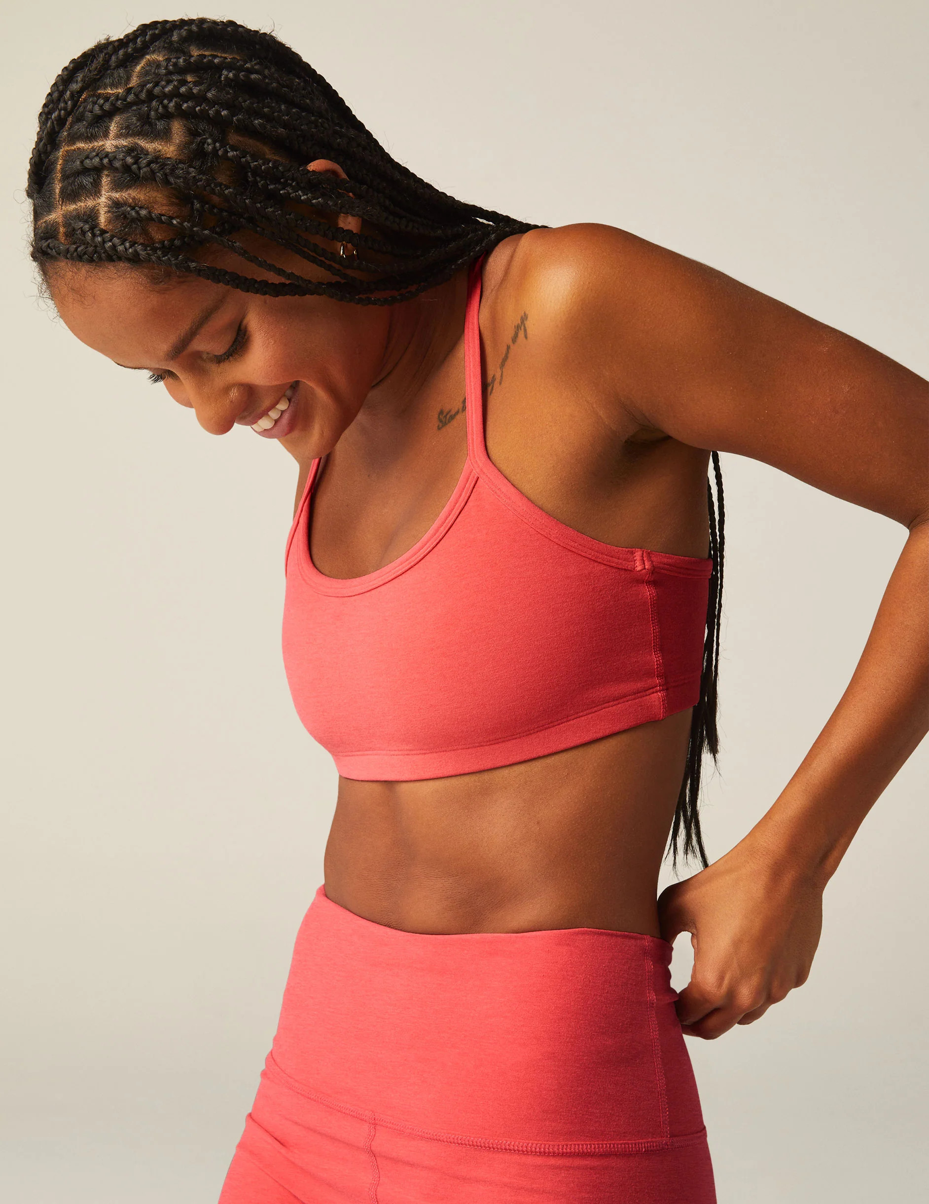 Spacedye Slim Racerback Bra | Beyond Yoga | Beyond Yoga