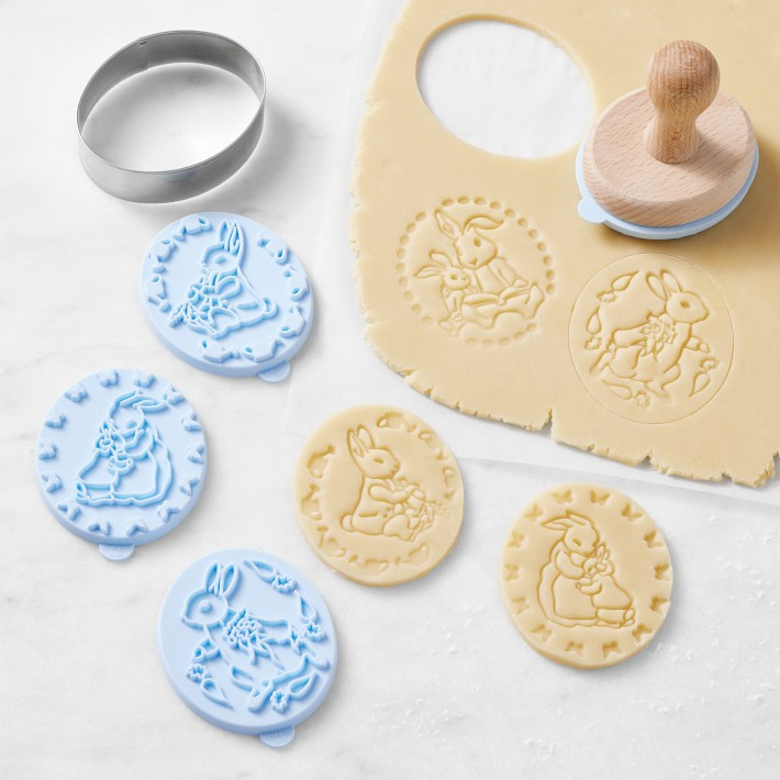 Peter Rabbit™ Silicone Cookie Stamps, Set of 4 | Williams-Sonoma