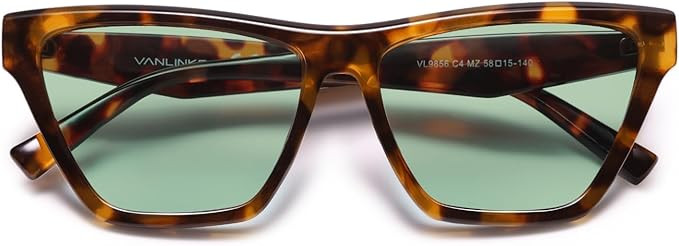 VANLINKER Retro Polarized Square Sunglasses for Women Classic Driving Outdoor Glasses UV400 Prote... | Amazon (US)