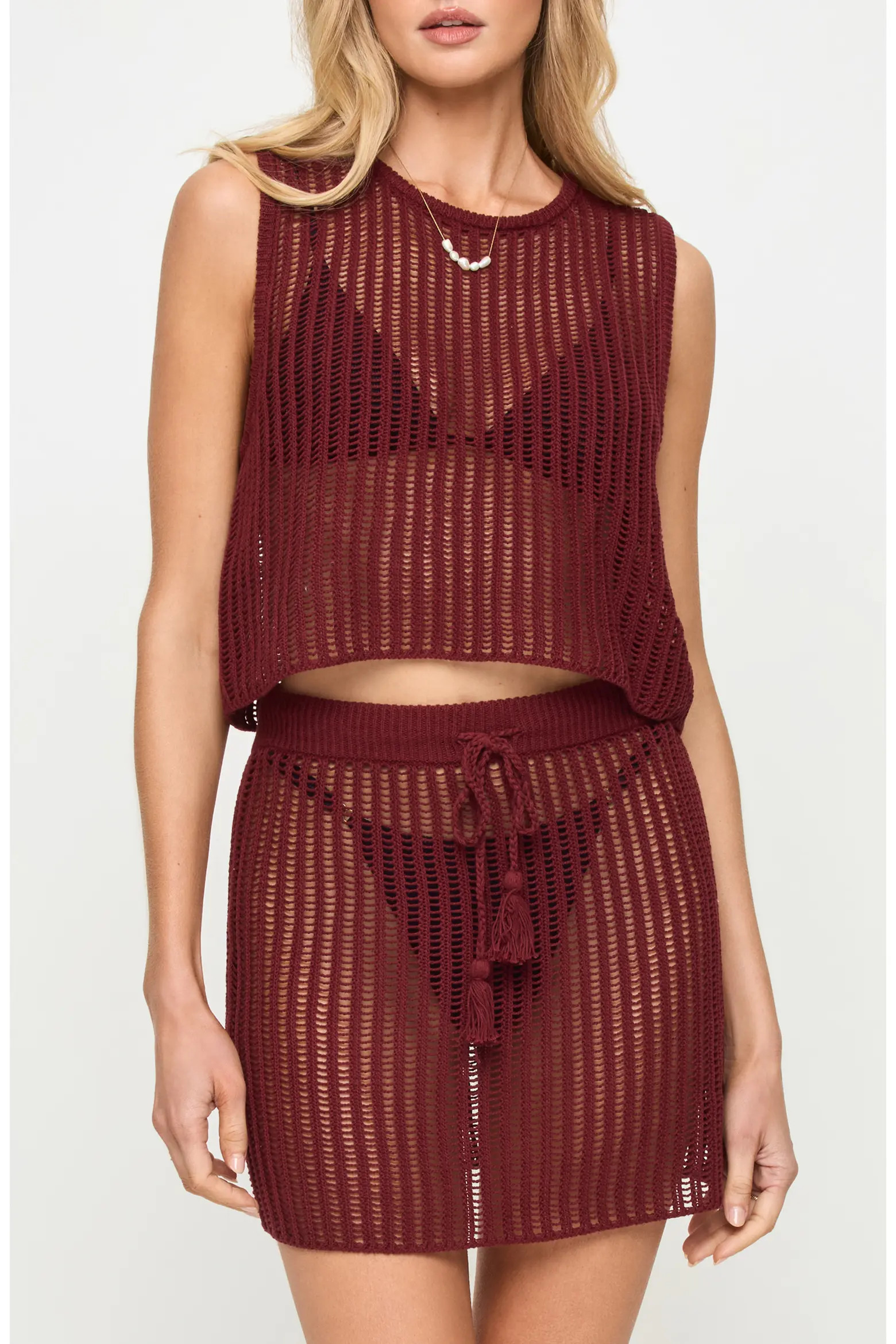 Sander Open Stitch Cover-Up Tank (Women) | Nordstromrack | Nordstrom Rack