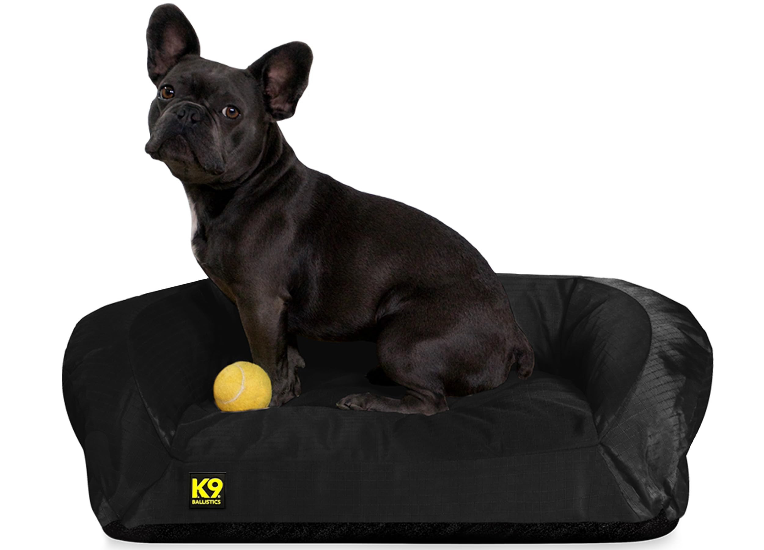 K9 Ballistics Tough Orthopedic Small Bolster Dog Bed - Washable, Durable and Water Resistant Dog ... | Amazon (US)