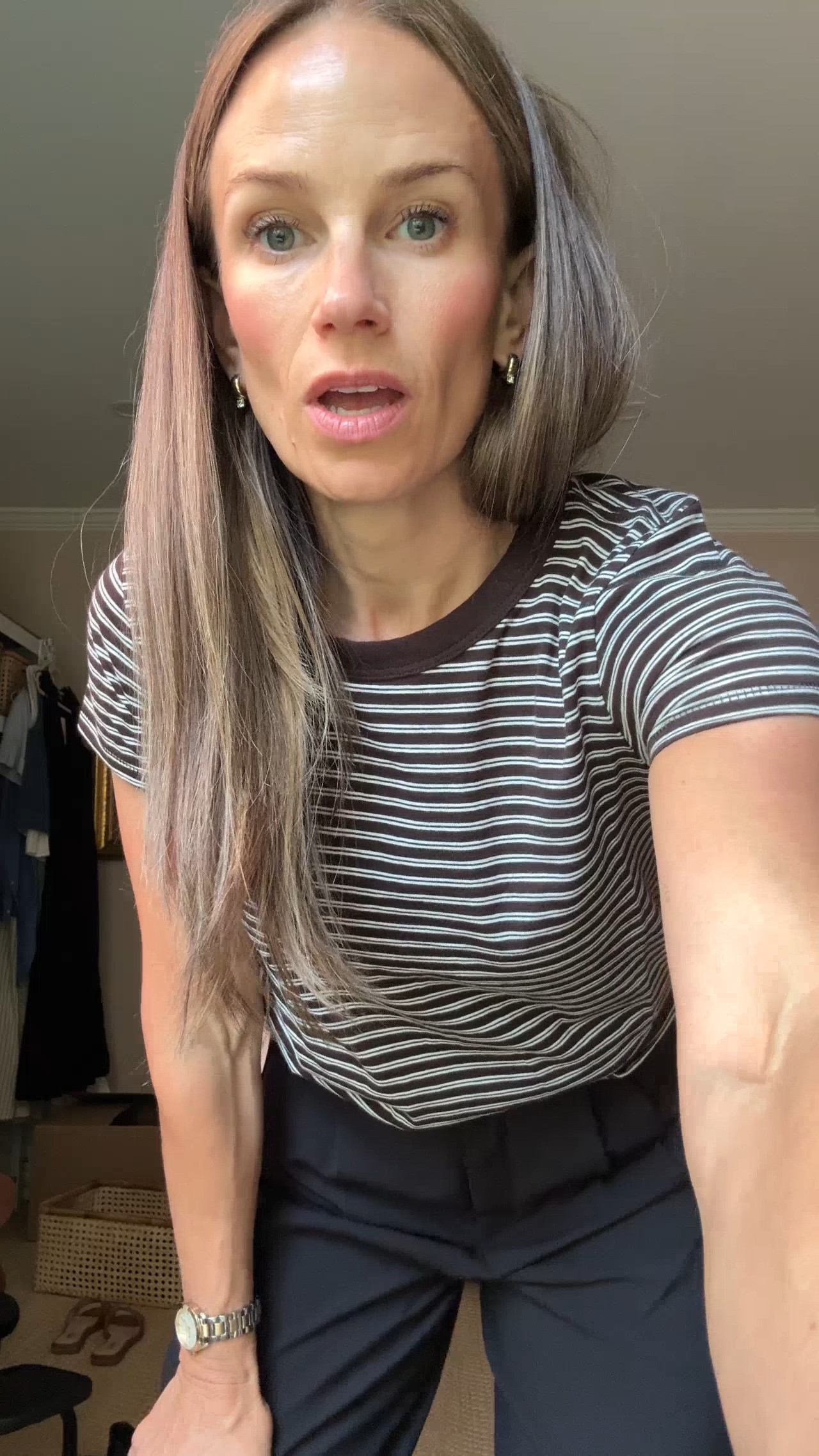 Open Edit The Icon Trousers in a size 2. 

I love the stretchy back of the waistband and for the price, these are a great option.

#LTKootd #LTKPetite #LTKOver40