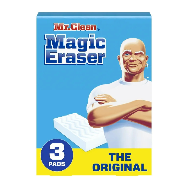Mr. Clean Original Magic Eraser Almohadillas de Limpieza de Espuma Multiusos con Durafoam, 3 Unid... | Walmart (US)
