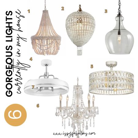 Lights I love in my house. I shared a reel on Instagram with these and more. Lighting can change a room. Some of these aren’t for sale anymore but I found similar ones or linked to lightly used ones you can get for a steal. #lighting #potterybarn #restorationhardware 

#LTKsalealert #LTKhome