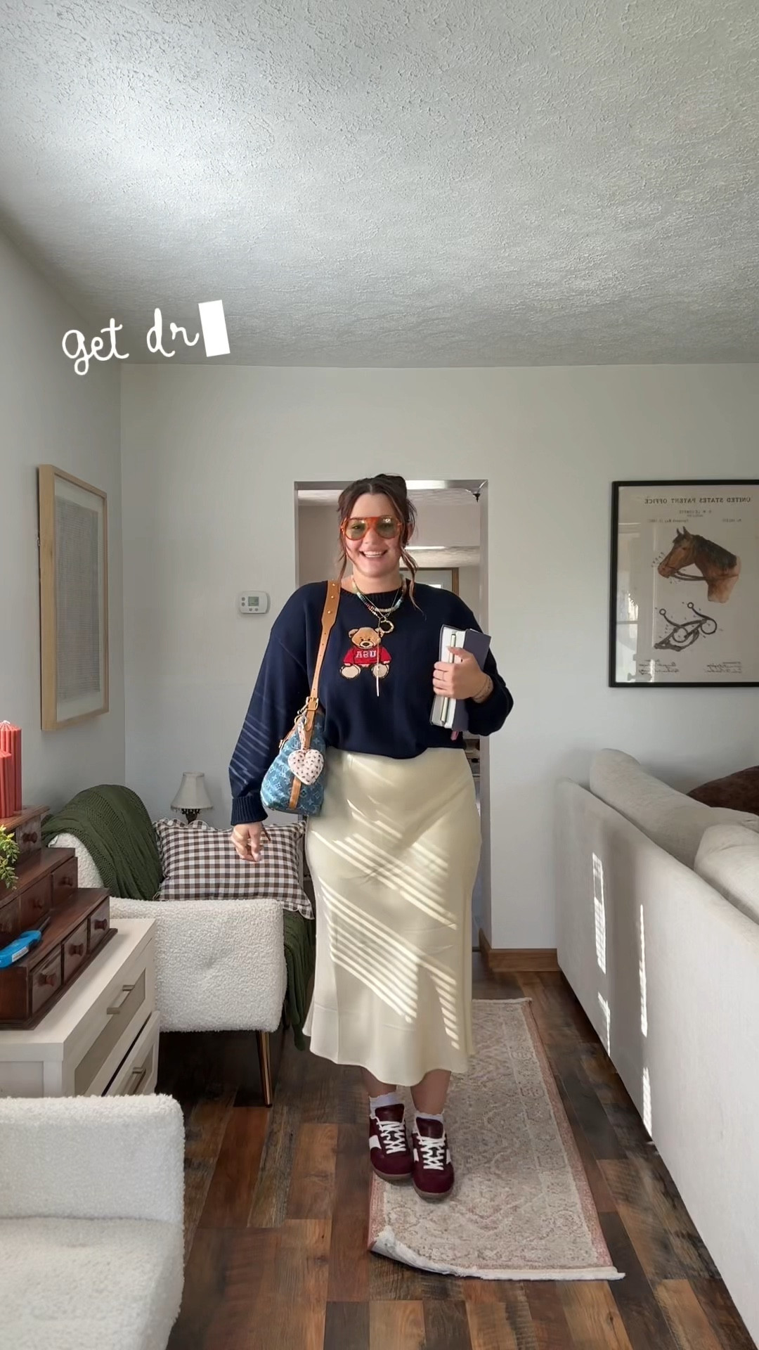 Large in sweater
Large in skirt 


#LTKMidsize #LTKSaleAlert #LTKStyleTip