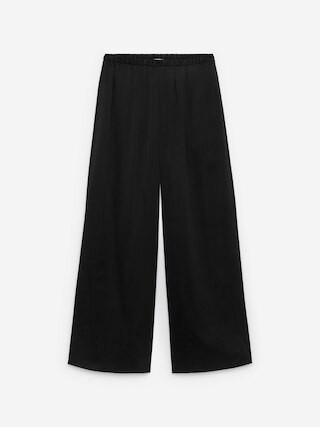 Silk Trousers – Black – Women – ARKET GB | Arket UK