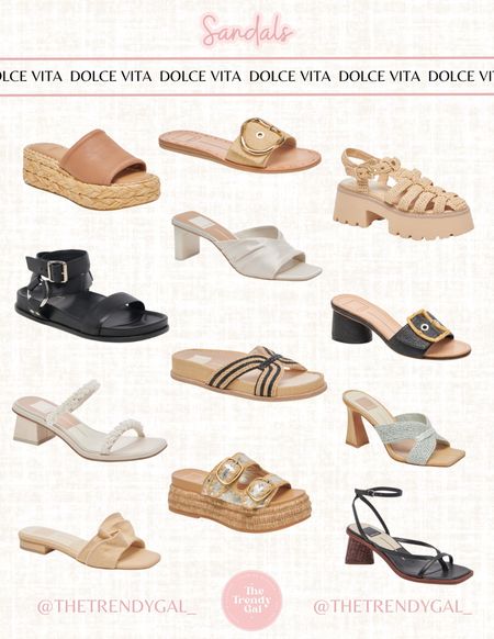 My top sandals for summer from Dolce Vita! 

#LTKTravel #LTKBeauty #LTKStyleTip