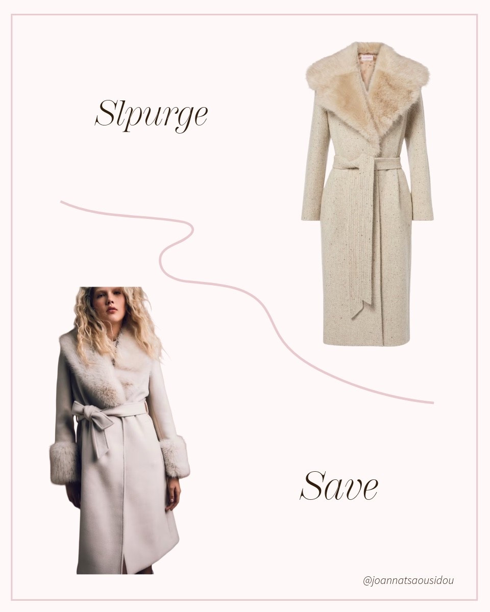 Splurge/Save coat edition!

An off white long coat is a staple in a wardrobe! I wear mine all the time and every time I get many compliments ❤️

#LTKgiftguide #LTKwinter #LTKsale