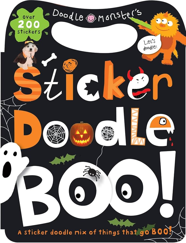 Sticker Doodle Boo!: Things that Go Boo! With Over 200 Stickers | Amazon (US)