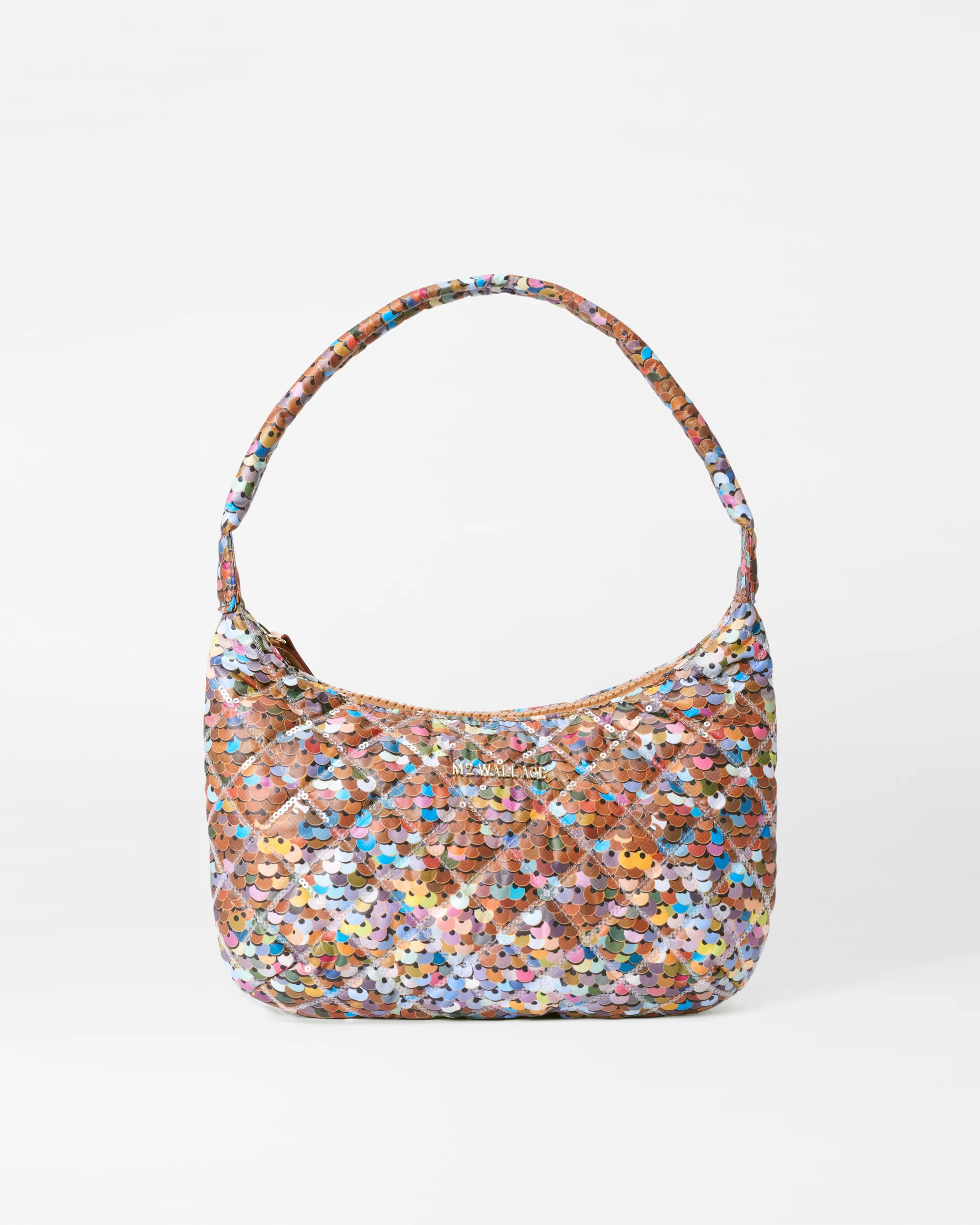 Spangle Sequin Small Metro Shoulder Bag | MZ Wallace