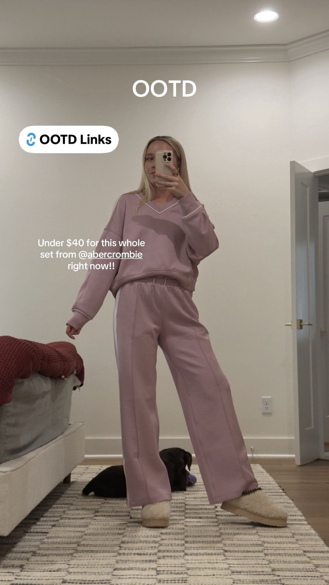 I wear matching sets like this constantly, this Abercrombie set is on sale for under $40 for both pieces and so comfortable!

#LTKdayinmylife #LTKootd #LTKFindsUnder50