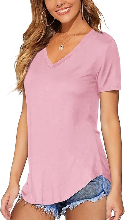 DittyandVibe Women Short Sleeve T Shirts Summer Tops | Amazon (US)