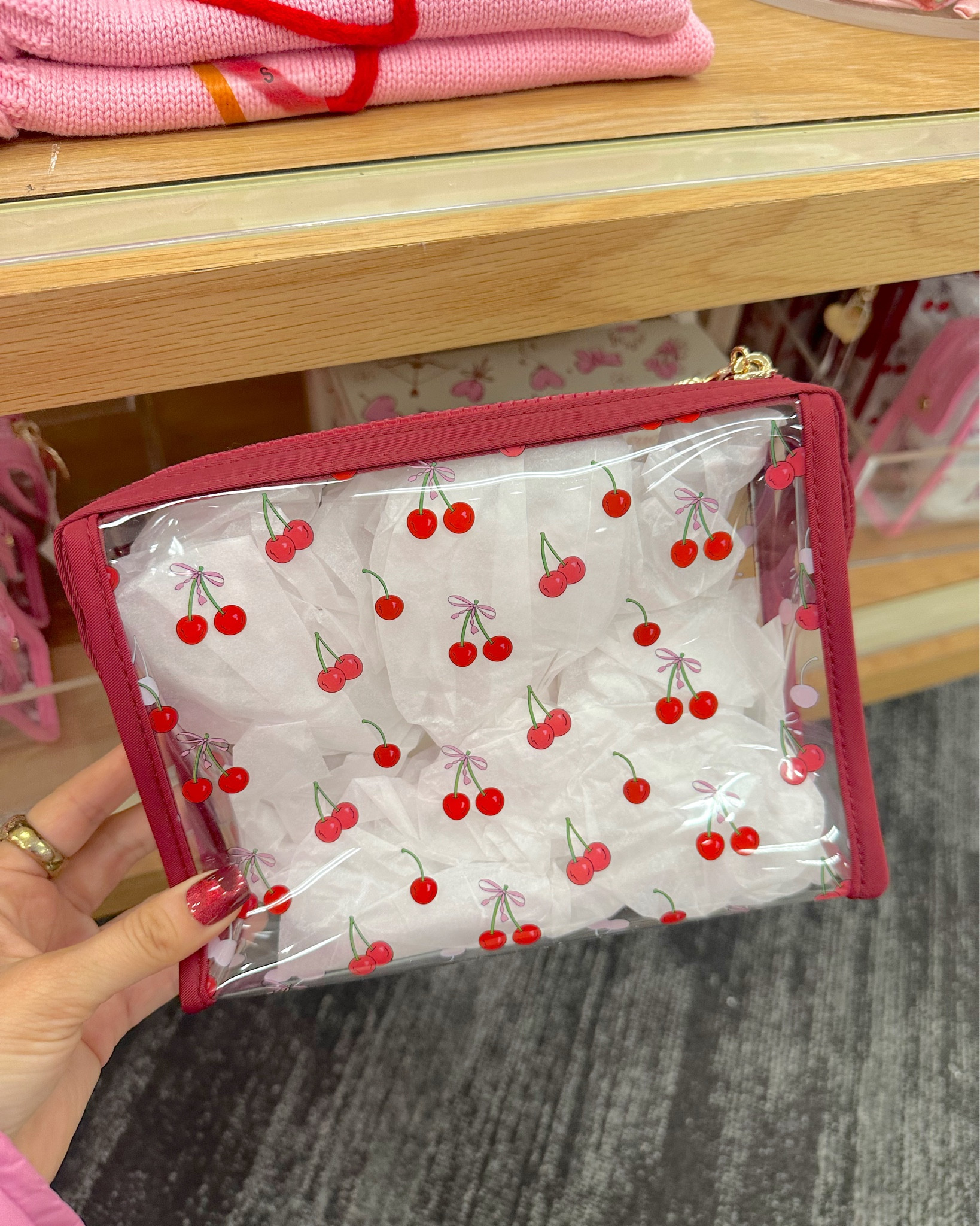 Cutie clear cosmetic pouches at target!! 🎯 💞