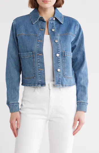 Joe's Crop Denim Jacket in Anita at Nordstrom Rack, Size X-Small | Nordstrom Rack