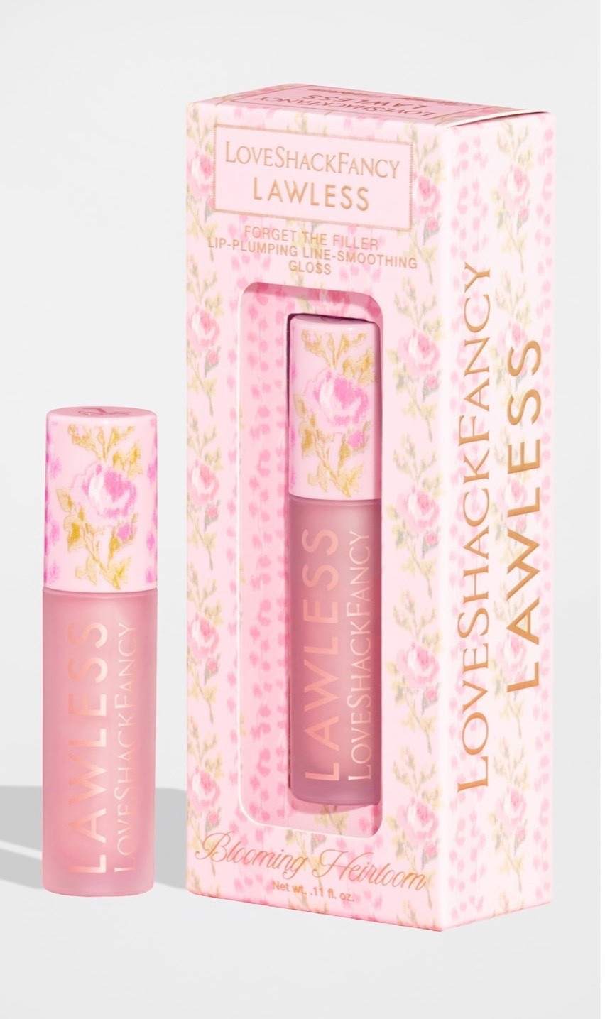 LAWLESS
LAWLESS x LoveShackFancy Forget The Filler Lip Plumping Gloss

A fresh collaboration with LoveShackFancy, this Forget the Filler lip gloss from LAWLESS combines the brand's popular lip-plumping treatment and ultra-shiny gloss with limited edition shimmery colors

#LTKBeauty #LTKWorkwear #LTKWedding