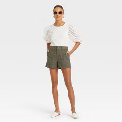 Women's High-Rise Utility Shorts - A New Day™ | Target