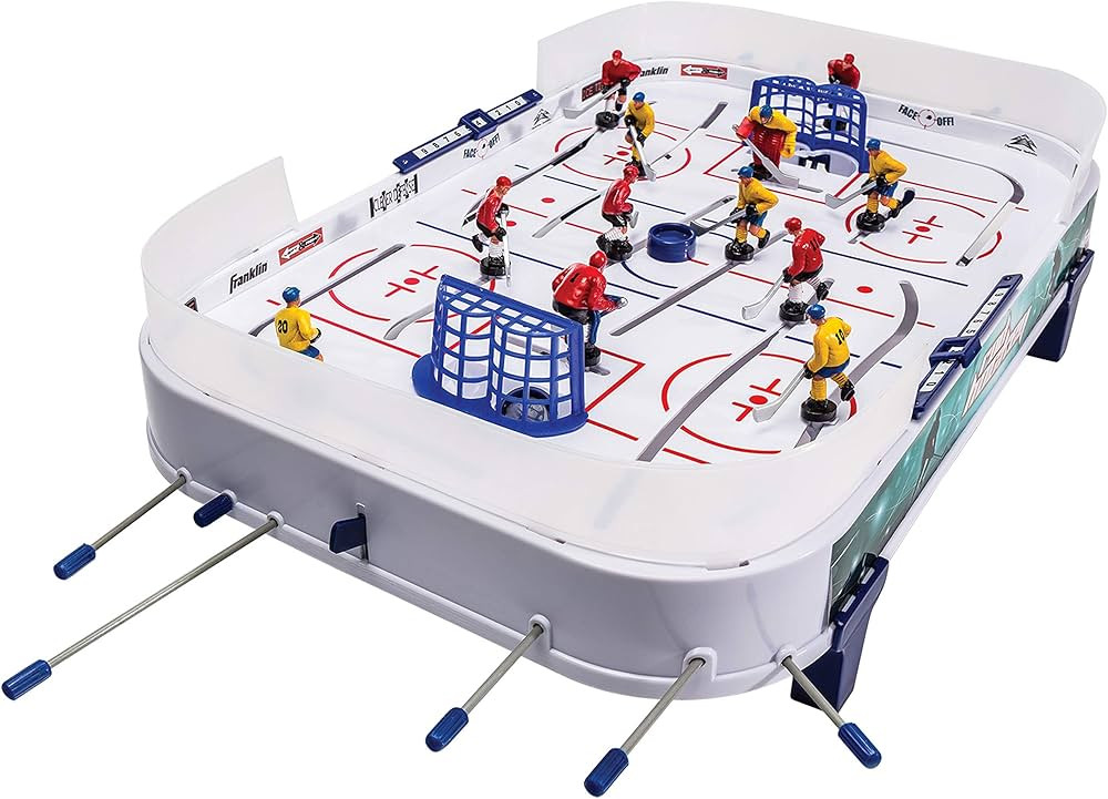 Franklin Sports Table Top Rod Hockey Game Set - Perfect Hockey Toy + Gameroom Game for Kids + Fam... | Amazon (US)
