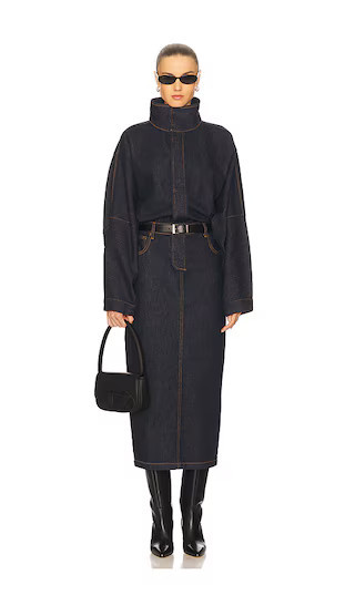 Ronny Kobo Sebastian Dress in Blue. - size S | Revolve Clothing (Global)