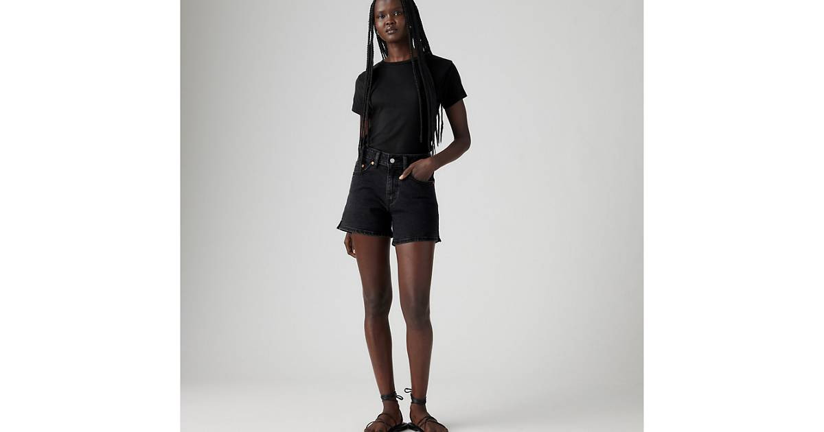 A-line Women's Shorts - Black | Levi's® US | Levi's US