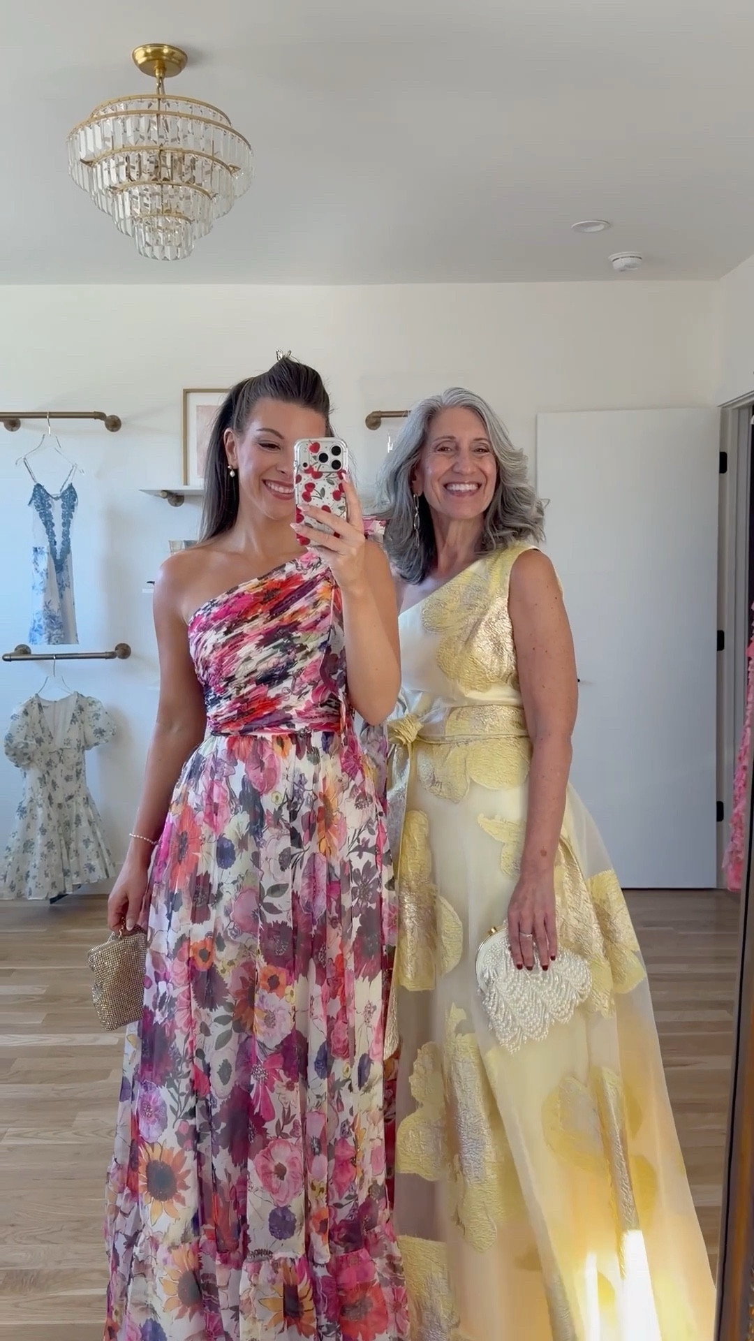 Mom and me pink and yellow floral spring event and wedding guest dresses

Wearing my usual small/2
Mom sized down to a 4

Mac duggal code: emerson10

Wedding guest
Formal event
Spring event
Mother of the bride
Floral
Special occasion

#LTKWedding #LTKSeasonal #LTKootd