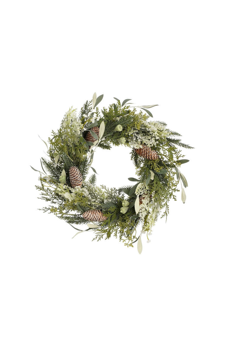 H & M - Weihnachtskranz Mit Dekoration - Grün - Zuhause | H&M (DE, AT, CH, NL, FI)