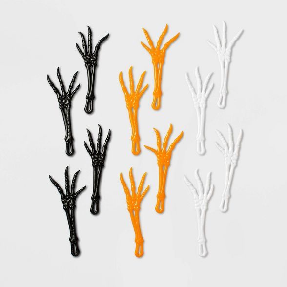 12ct Skeleton Sticky Hand Halloween Party Favors - Hyde & EEK! Boutique™ | Target