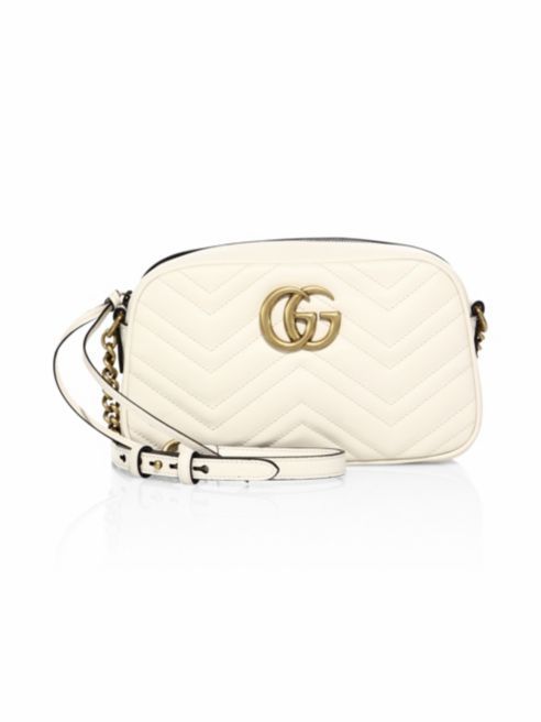 Gucci - GG Small Matelassé Leather Camera Bag | Saks Fifth Avenue