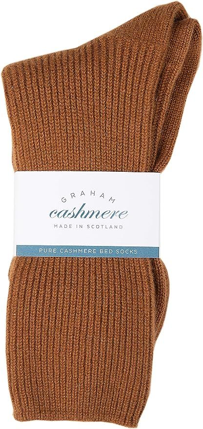 Graham Cashmere - Pure Cashmere Bed Socks - Made in Scotland - Gift Boxed | Amazon (UK)