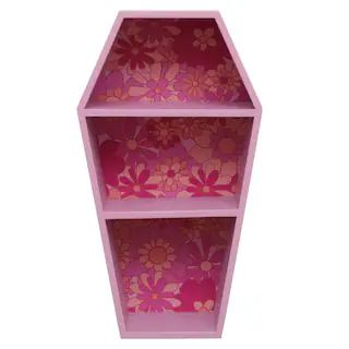16" Pink Floral Coffin Shelves by Ashland® | Michaels Stores