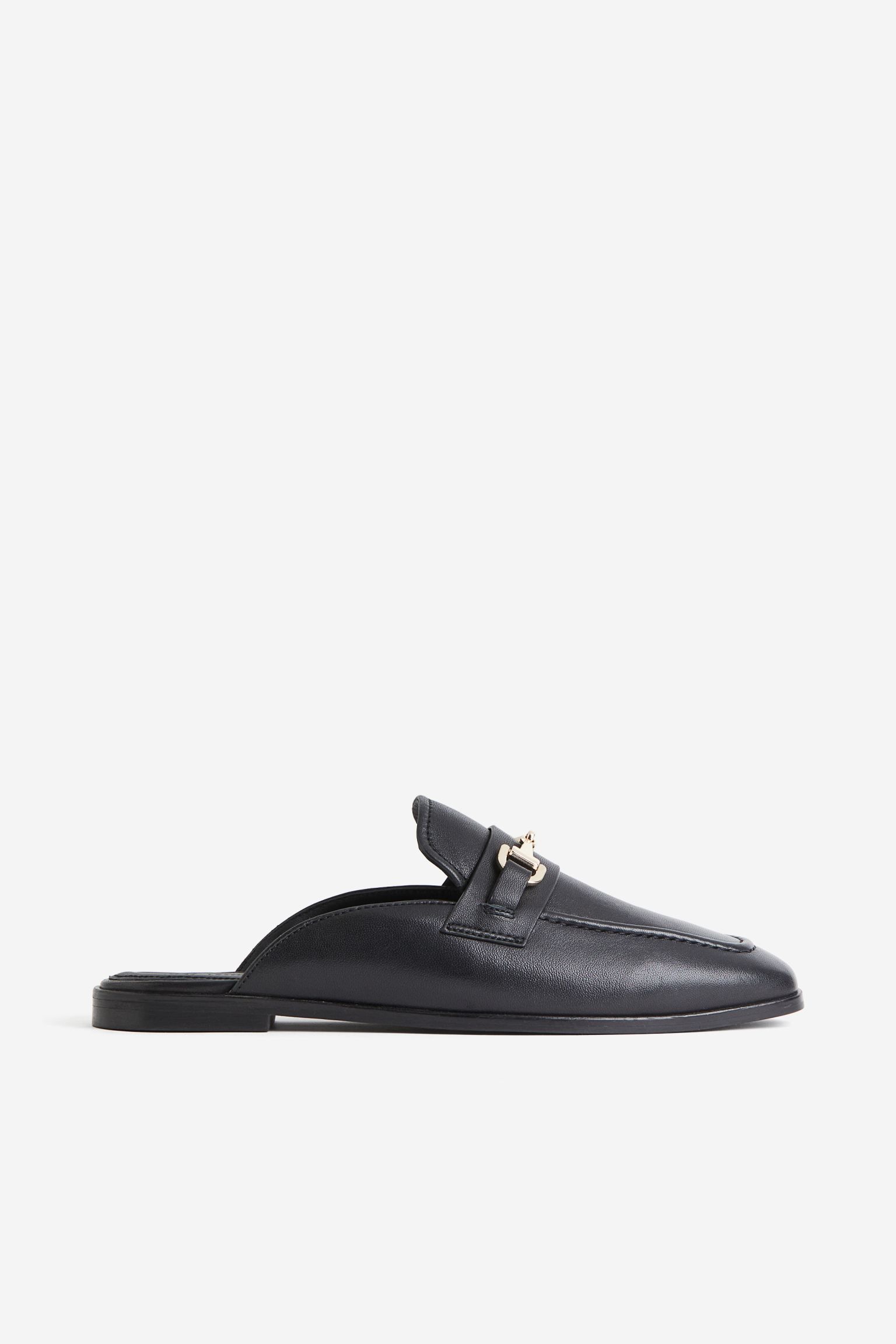 Leather mule loafers | H&M (UK, MY, IN, SG, PH, TW, HK)