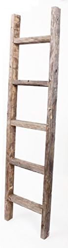 Amazon.com: BarnwoodUSA Rustic Farmhouse Decorative Ladder - Our 6ft 2x3 Ladder can be Mounted Ho... | Amazon (US)