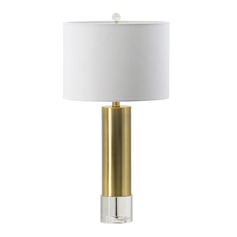 Brass Cylinder Table Lamp | Modern Locke