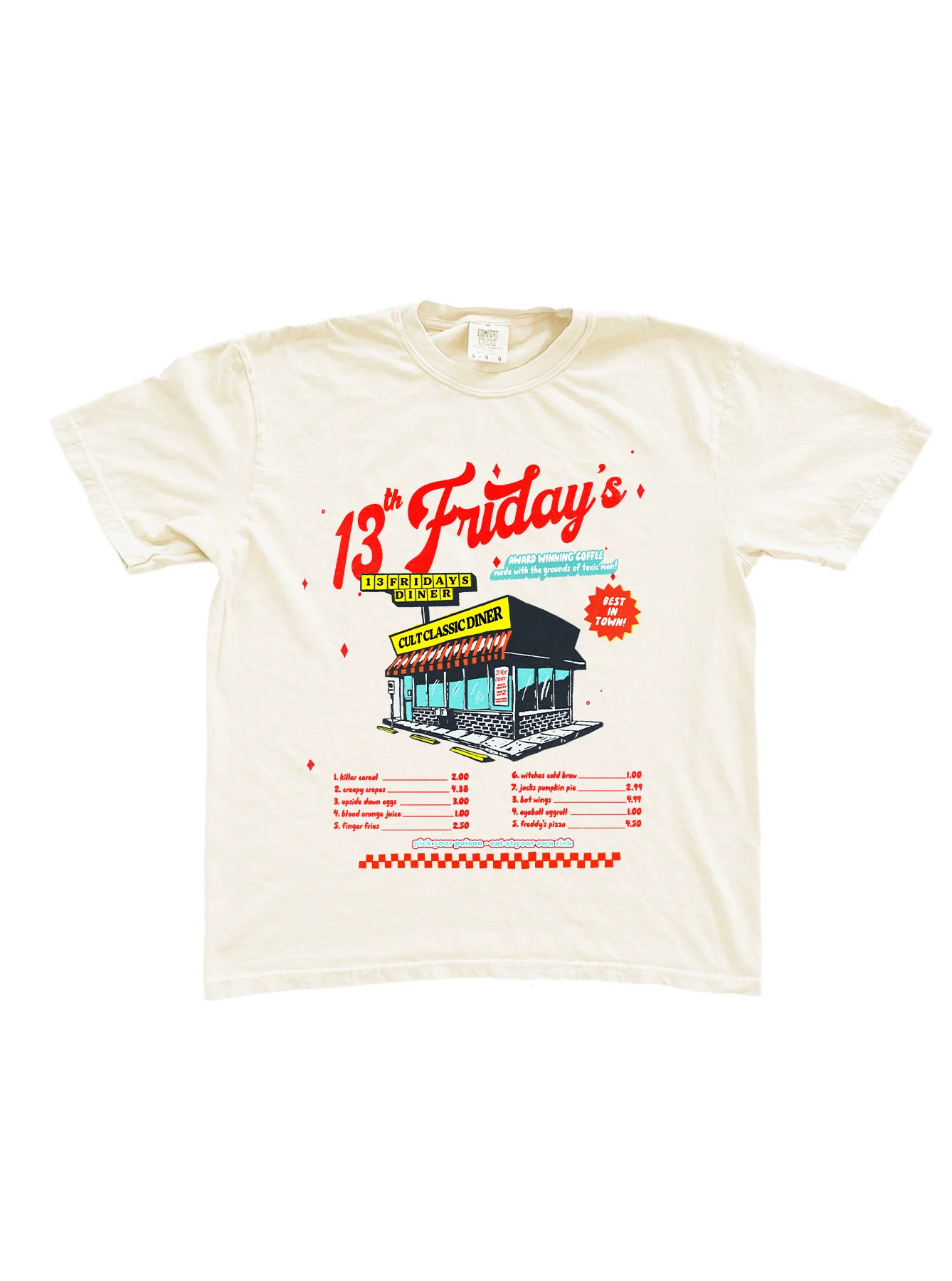 13th Friday's Diner Tee | Shop Kristin Jones