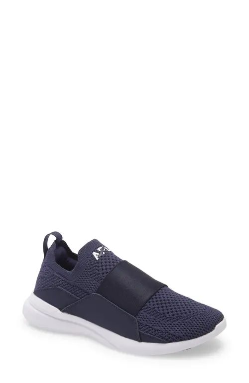 APL TechLoom Bliss Running Shoe in Navy/White at Nordstrom, Size 8 M | Nordstrom