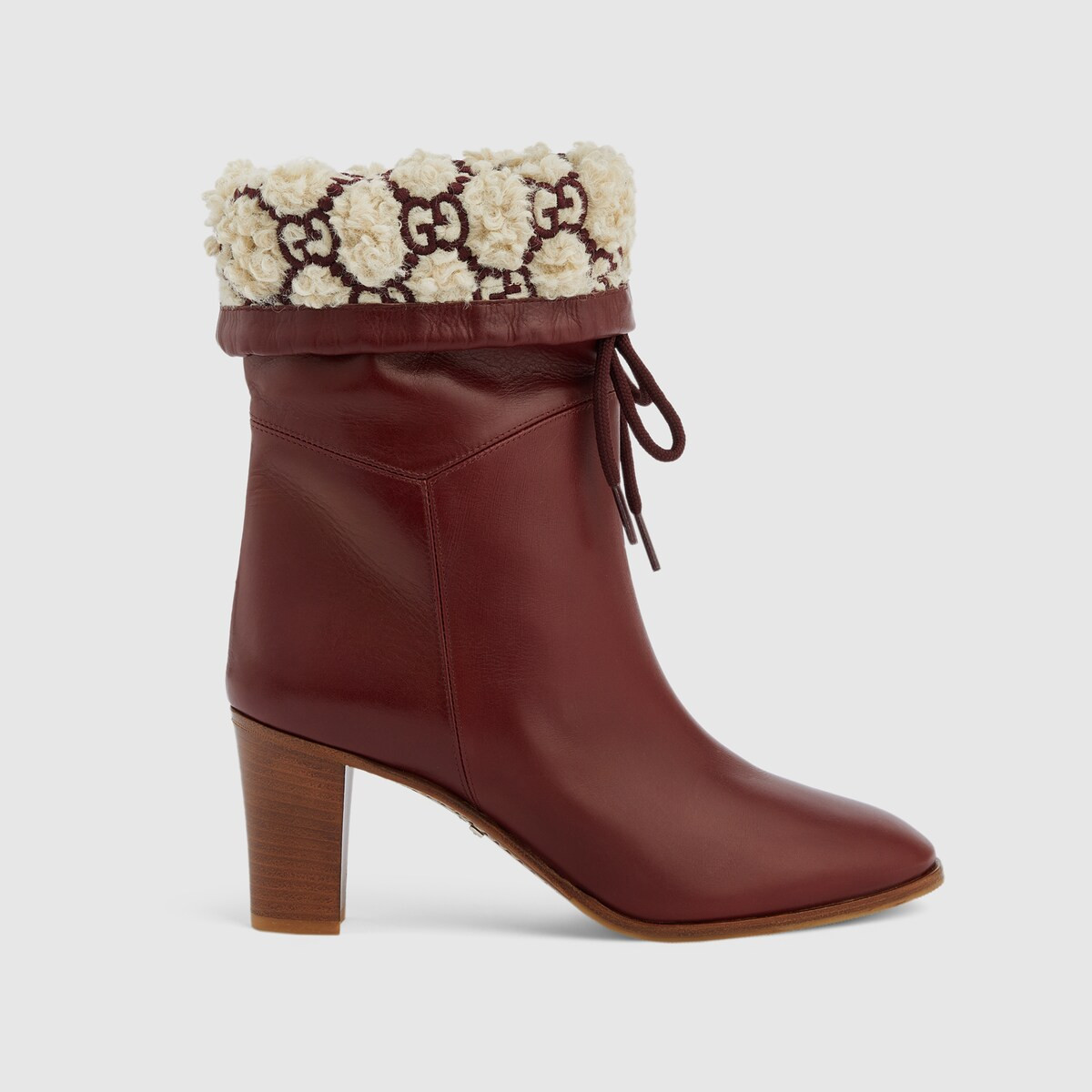 Gucci Women's GG shearling effect boot | Gucci (US)