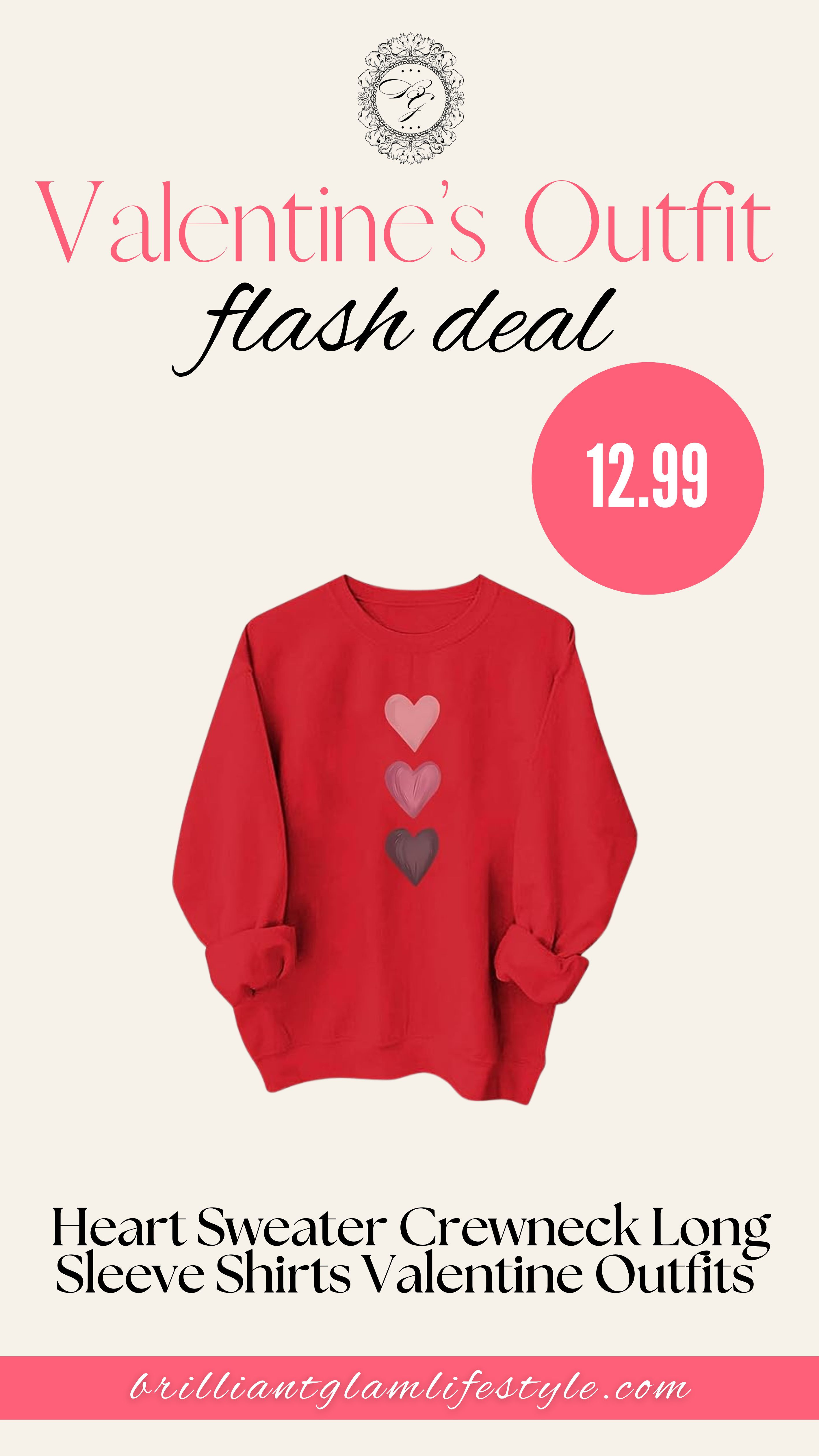 Love at first knit 💖
This heart sweater crewneck is the perfect Valentine’s outfit—cozy, cute, and easy to style for any love-day plan.
#HeartSweater #ValentinesOutfit #AmazonFashion #CozyStyle #LoveDayLook 

 #LTKootd #LTKU #LTKSaleAlert