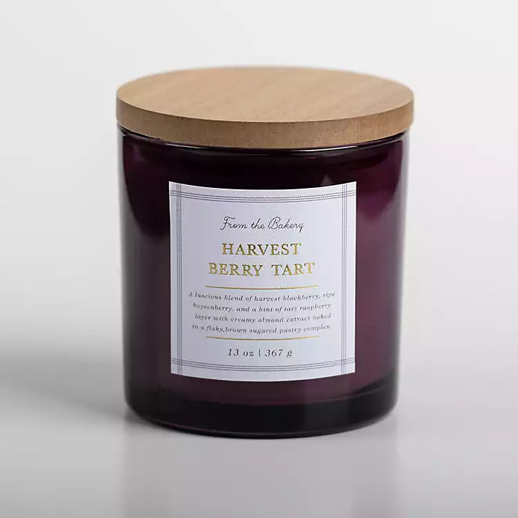 Harvest Berry Tart Triple Wick Jar Candle | Kirkland's Home