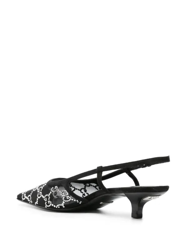 GG 35mm slingback pumps | Farfetch Global