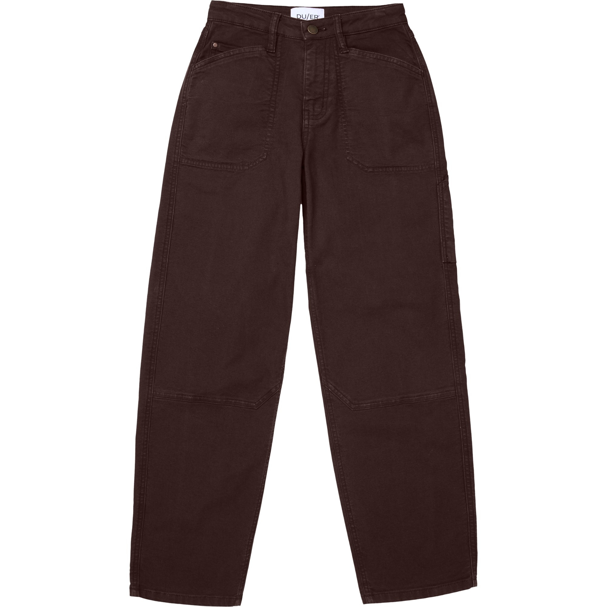 DUER Women's Stretch Canvas Utility Pants  Brown 24 In Waist X 30 In Inseam | REI