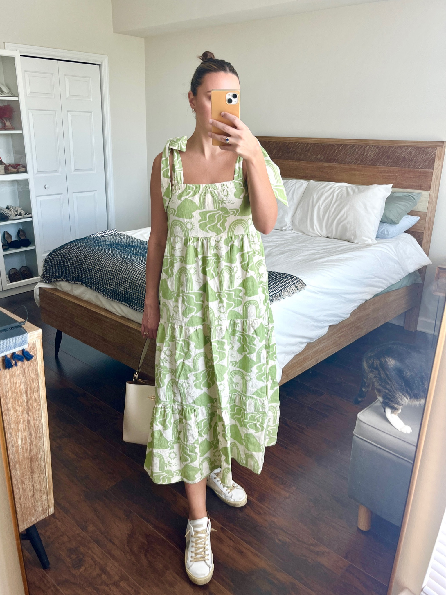 I usually size up in Show Me Your Mumu but this dress ran TTS - wearing a M

Baylor game day 
Baylor game day dress
Resortwear
Vacation outfit 
Beach outfit
Florida dress
Florida outfit 
Tulane outfit 
Tulane game day
Tulane game day outfit 
USF game day 
USF game day dress
USF game day outfit 
Tulane game day dress 
Green dress
Green midi dress
Green maxi dress
Casual dress
Casual outfit 
Casual long dress
Casual midi dress
Casual maxi dress
Everyday dress 
Linen dress 


#LTKworkwear #LTKU #LTKstyletip