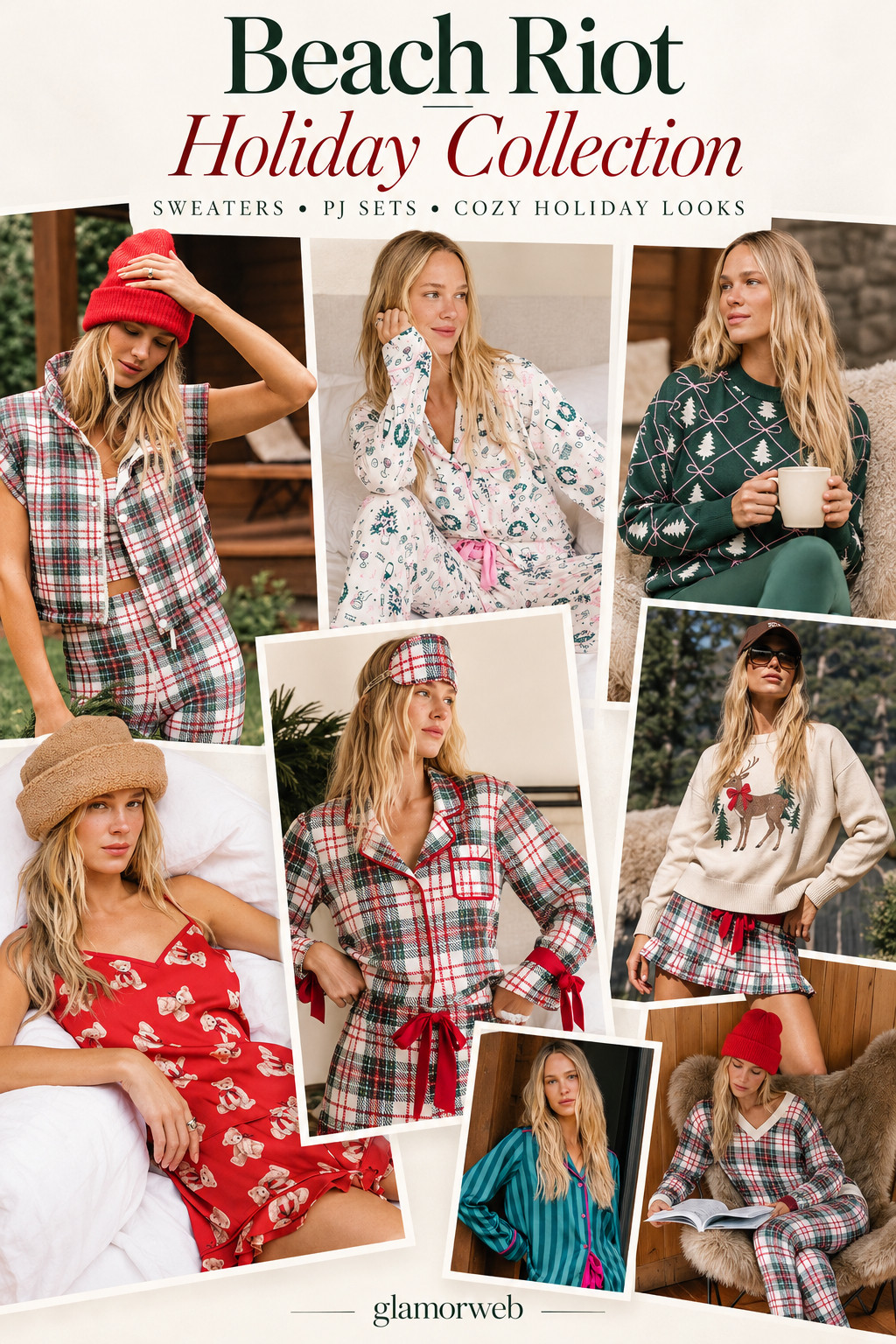 Holiday outfits just got a whole lot cuter! 🎄❤️ Absolutely obsessed with these Beach Riot Holiday Collection finds! From adorable Christmas plaid PJ sets and cozy festive sweaters to cute holiday tops, matching loungewear, and the sweetest Christmas morning pajamas, everything is giving cozy girl holiday vibes! ✨ Perfect for Christmas movie nights, holiday lounging, festive weekend getaways, and those cute matching pajama moments. Seriously, how cute are these holiday looks?! 🎁🤍

#BeachRiot #BeachRiotHoliday #BeachRiotHolidayCollection #HolidayFashion #ChristmasPajamas #MatchingPajamas #ChristmasPJSets #HolidayPajamas #FestiveSweaters #ChristmasSweaters #HolidayTops #CozyLoungewear #HolidayOutfits #ChristmasOutfitIdeas #CozyChristmas #HolidayMatchingSets #ChristmasMorningOutfits #HolidayGiftIdeas #WinterFashion #CozyGirlStyle #ChristmasWardrobe #HolidayStyleInspo #CuteChristmasOutfits #LTKHoliday #LTKFinds #LTKStyle #LTKGiftGuide #HolidayMustHaves 

 #LTKSeasonal #LTKU #LTKSaleAlert