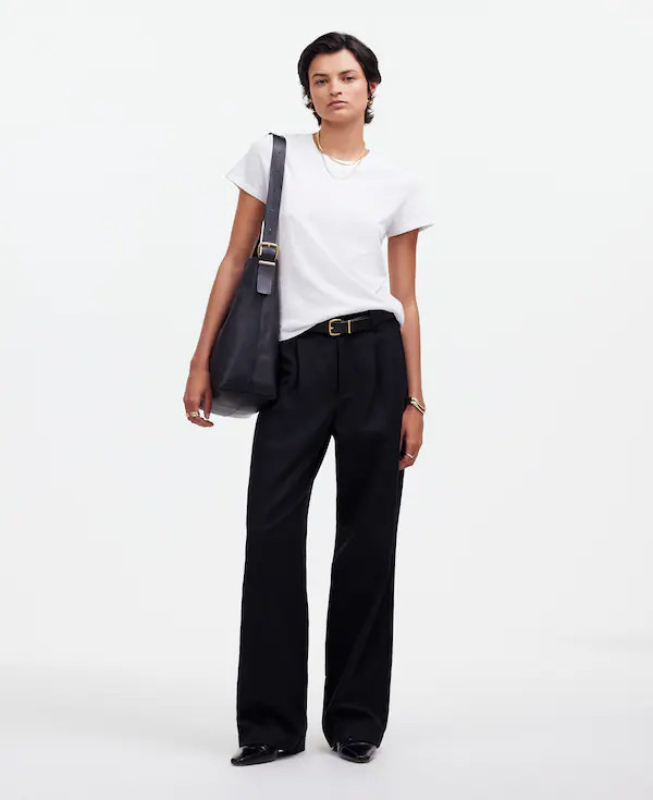 The Slouchy Straight Pant | Madewell