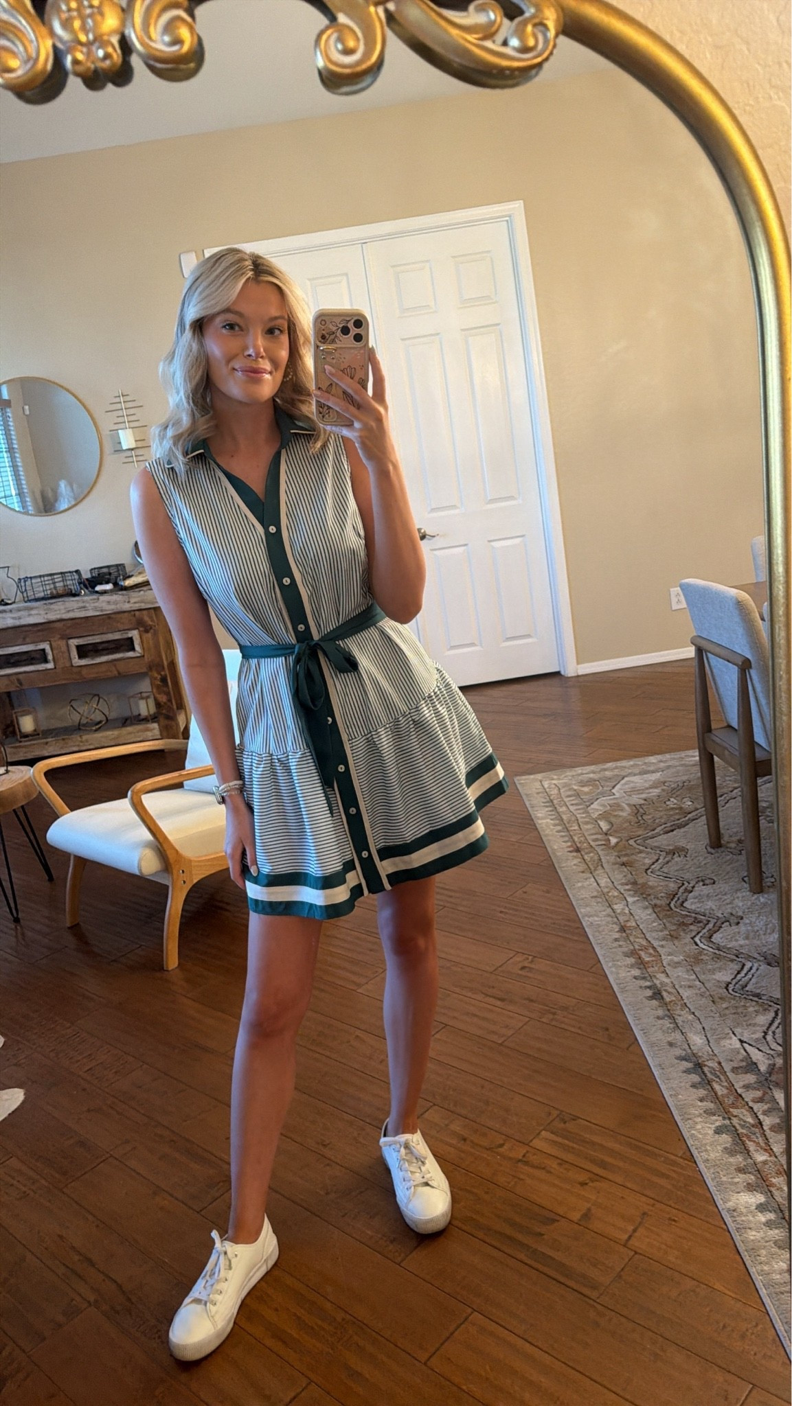 Casual and comfy in this striped tie-waist dress from Amazon. Perfect for summer outings! #summerstyle

#LTKootd #LTKdayinmylife #LTKgrwm
