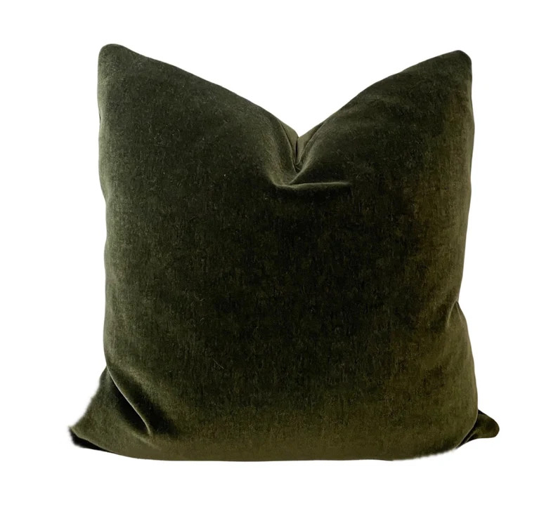 Black Forest Mohair Pillow Cover Green Mohair Pillow Green | Etsy | Etsy (US)