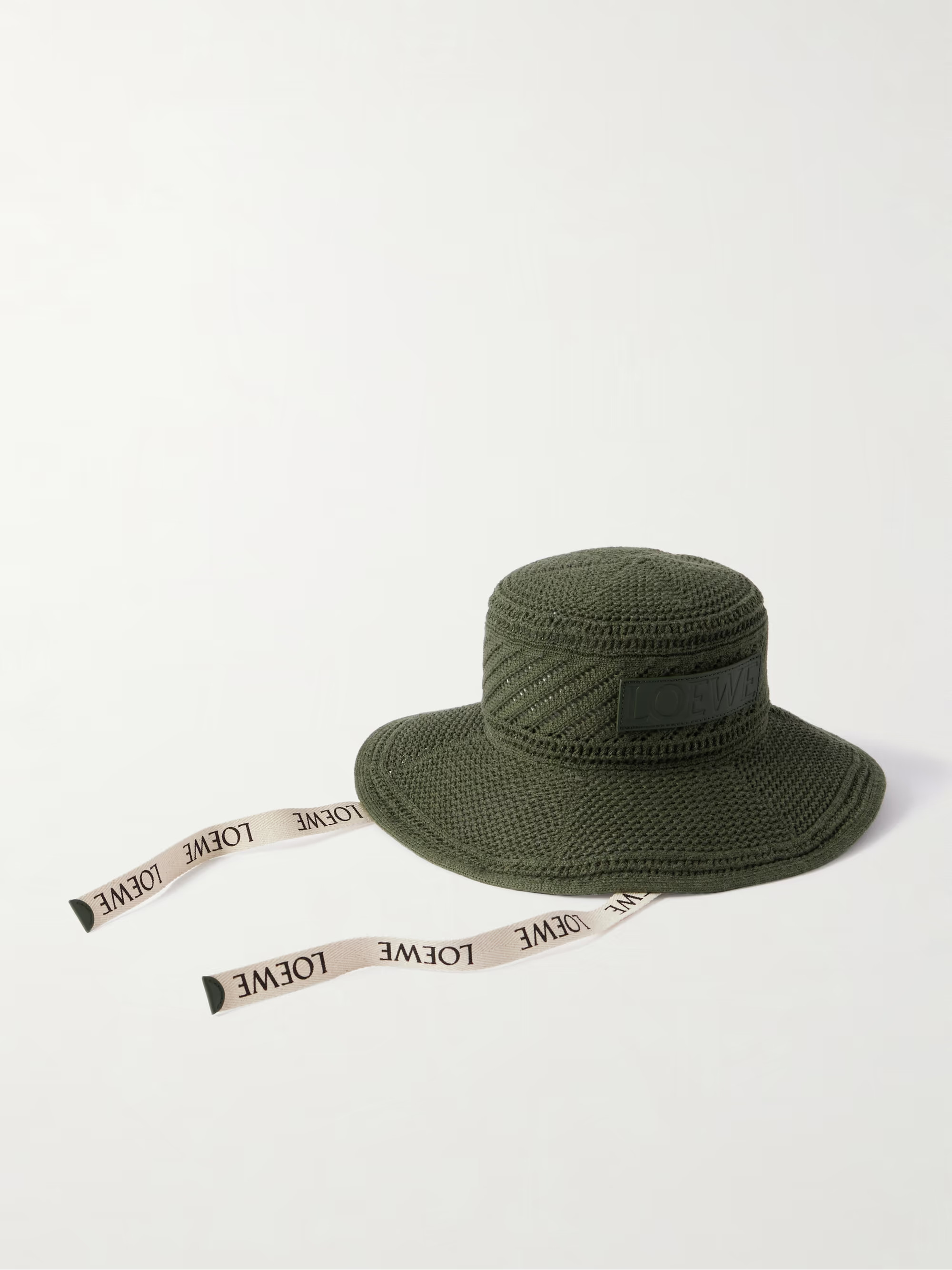 + Paula's Ibiza appliquéd crocheted cotton-blend bucket hat | NET-A-PORTER (US)
