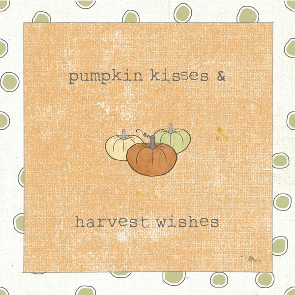Harvest Cuties III Orange On Canvas by Pela Studio Print | Wayfair North America