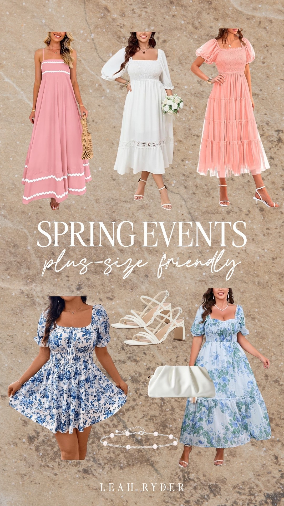 These are so good for all your spring plans—baby showers, Easter, weddings, you name it 🌸 I love how flattering the smocked details and flowy skirts are… they give shape without feeling tight. Pair with simple heels and a clutch and you’re instantly put together. Most of these come in extended sizing and fit really comfortably!

#LTKWedding #LTKSeasonal #LTKPlusSize