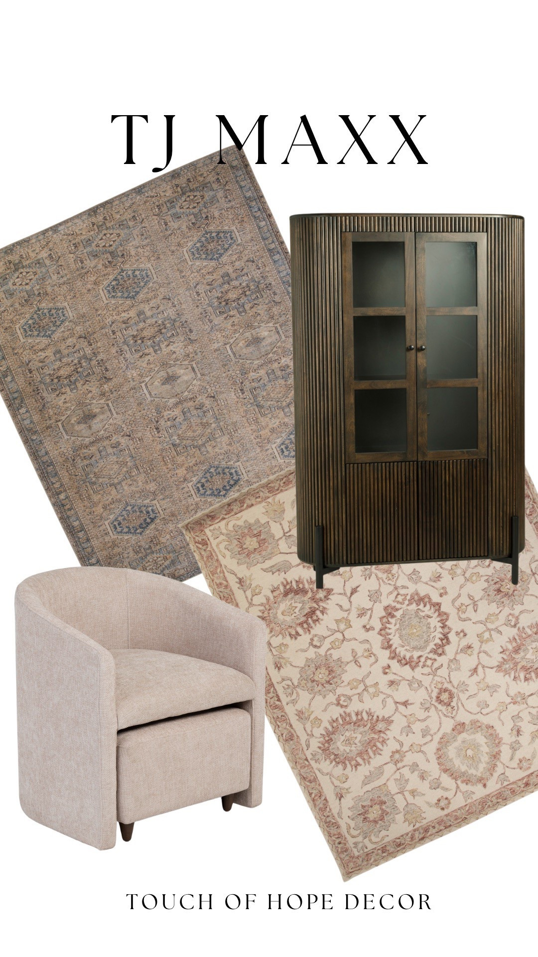 TJ Maxx amazing finds

Area rugs, armoire, side chair, arm chairr

#LTKHome