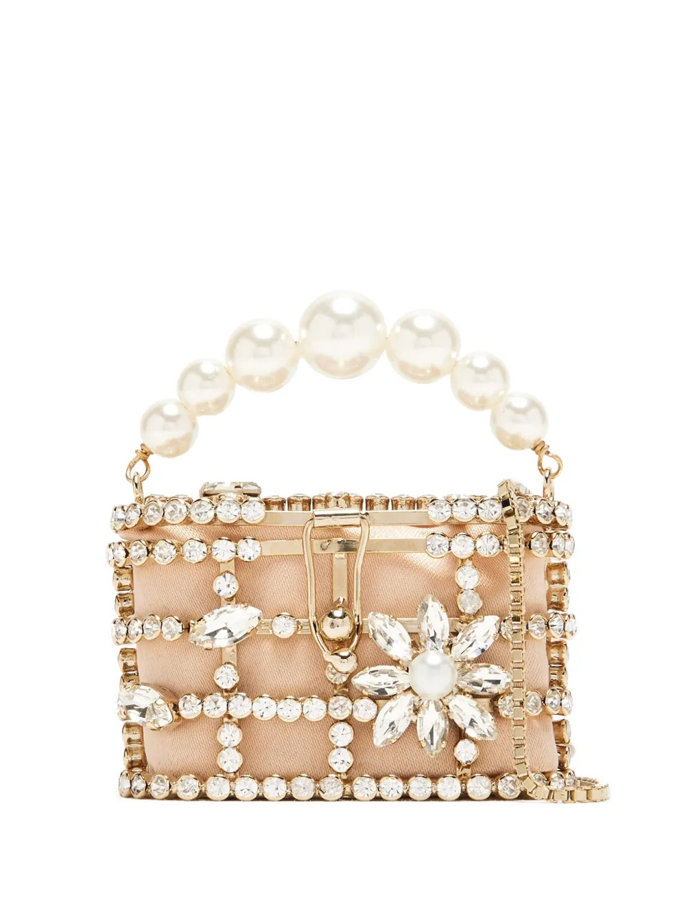 Rosantica Holli Satchel  | Gold | FARFETCH | Farfetch Global