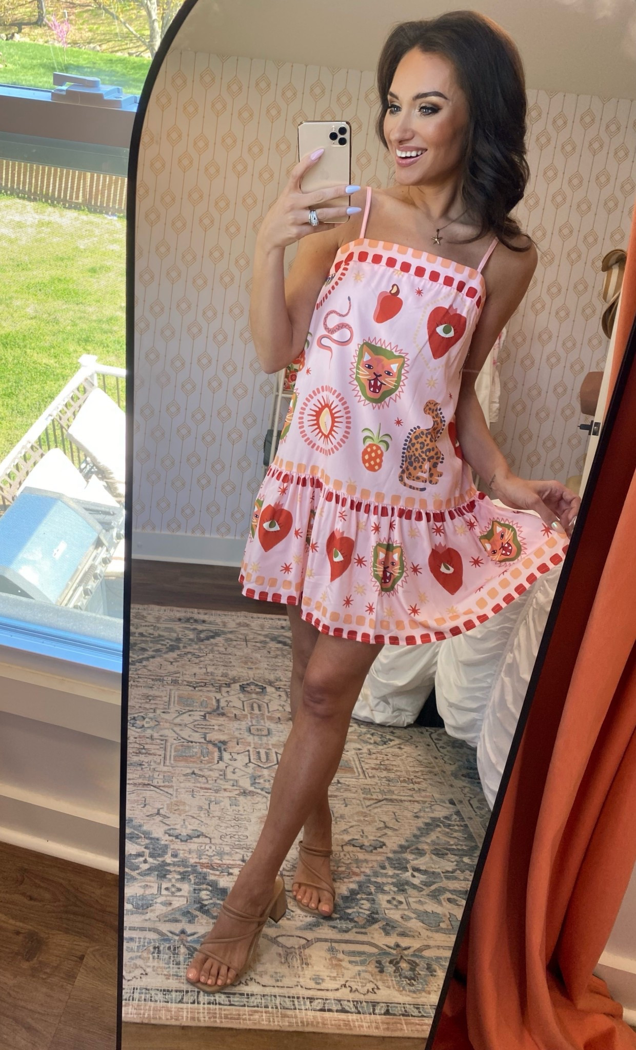 Favorite fit of the haul! The print, the pink, I’m obsessed with the flowy fit. Adjustable straps so you can make it longer or shorter too! Perfect for spring and summer, in stock in all sizes! 



#LTKSeasonal #LTKootd #LTKTravel